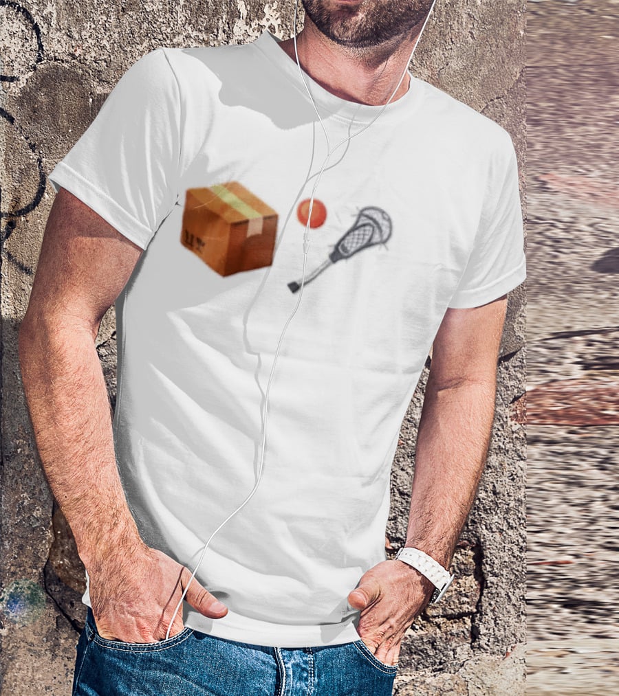 Lacrosse Stick Ball Box Package T-Shirt