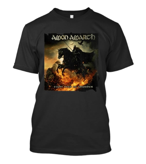 Amon Amarth Eight Legs Of Thunder New Single Viking Warrior Album Cover T-Shirt