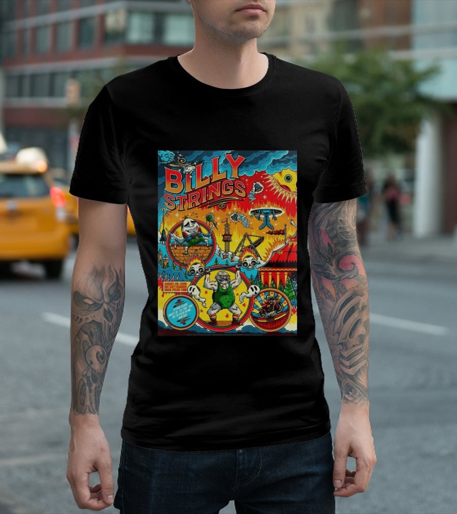Billy Strings Ionia Freak Fair August 28 2026 Night 1 Ionia MI T-Shirt
