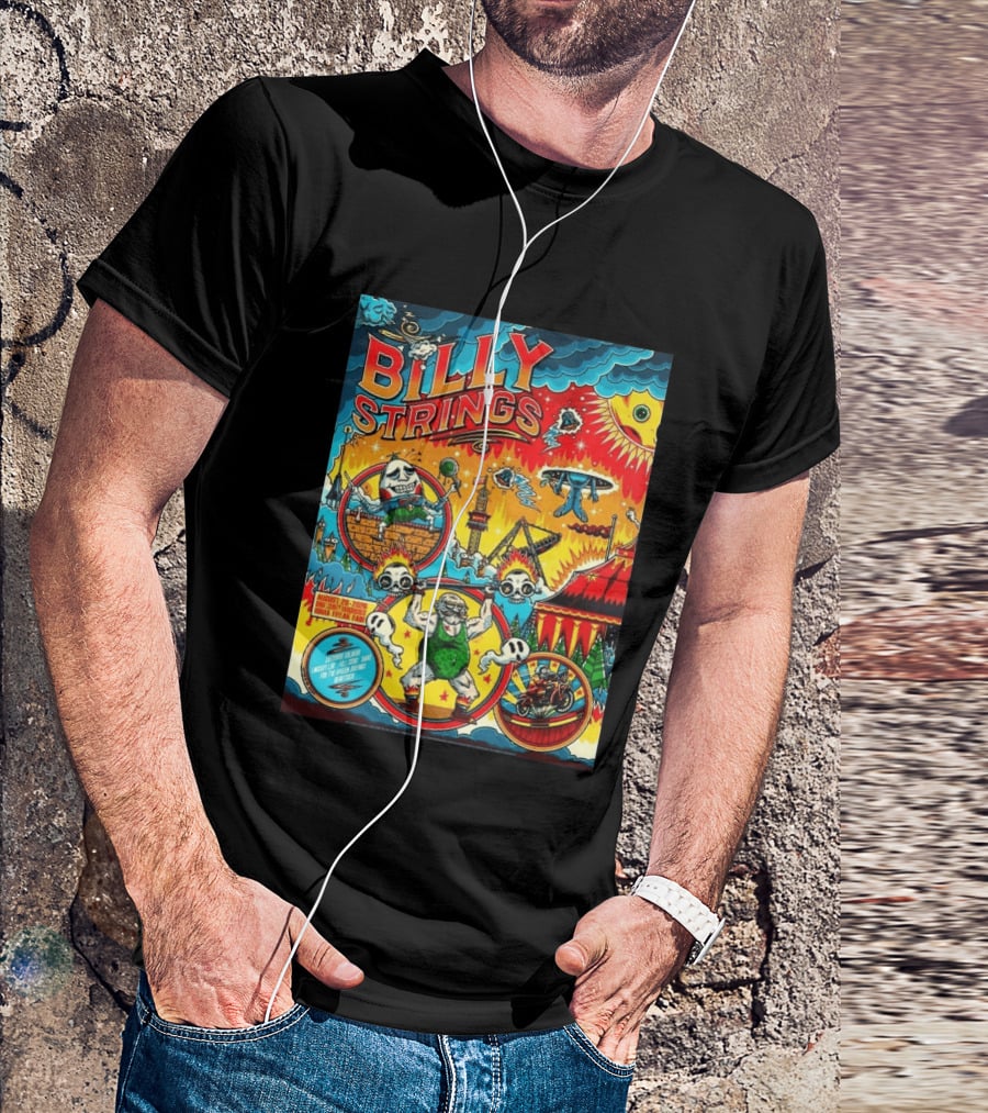Billy Strings Ionia Freak Fair August 28 2026 Night 1 Ionia MI T-Shirt