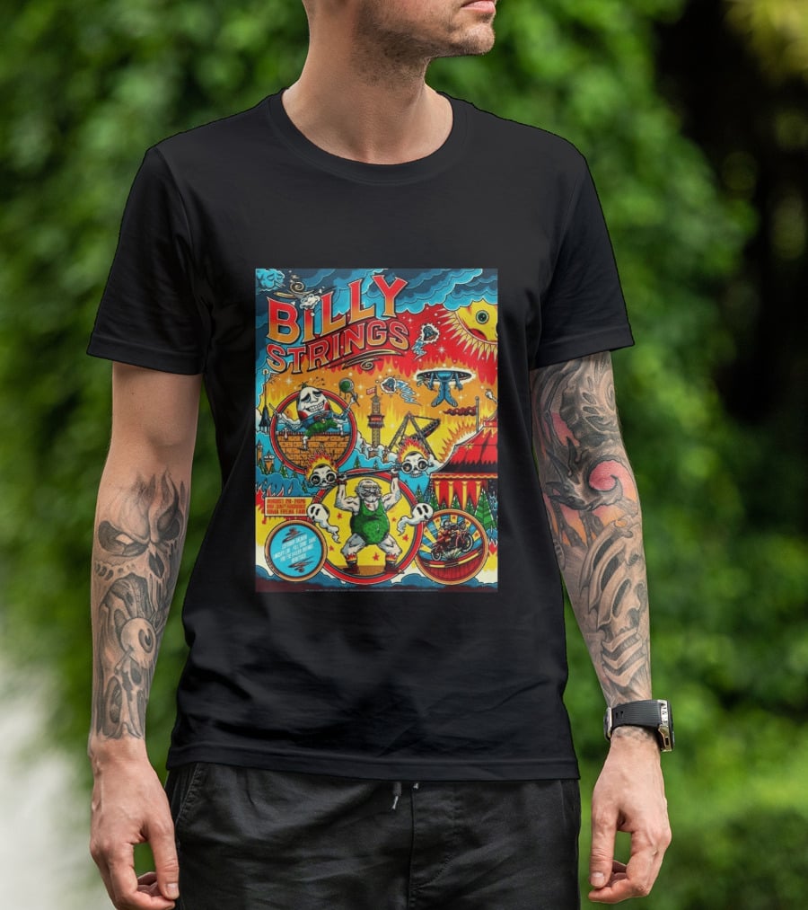 Billy Strings Ionia Freak Fair August 28 2026 Night 1 Ionia MI T-Shirt