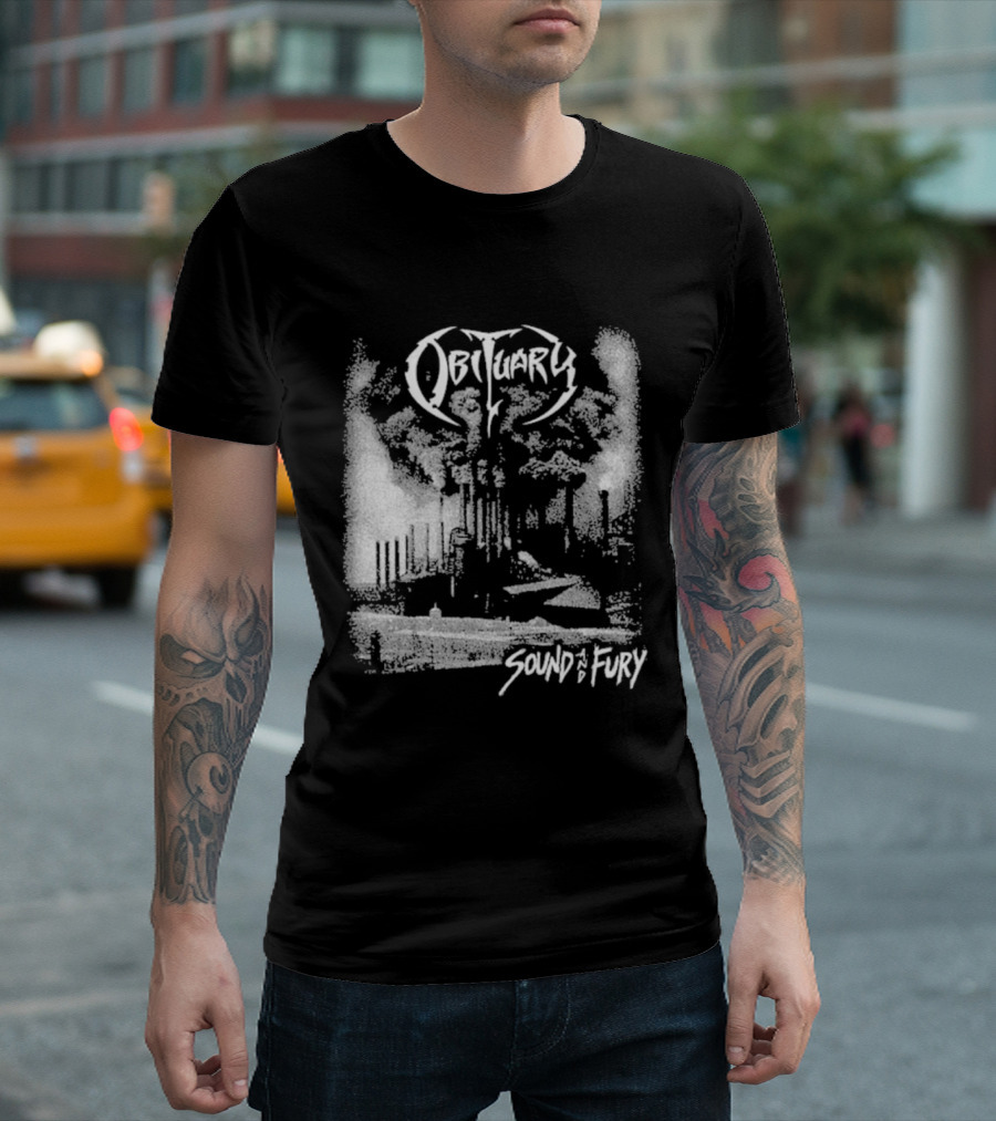 Obituary Sound And Fury 2026 World Demise T-Shirt