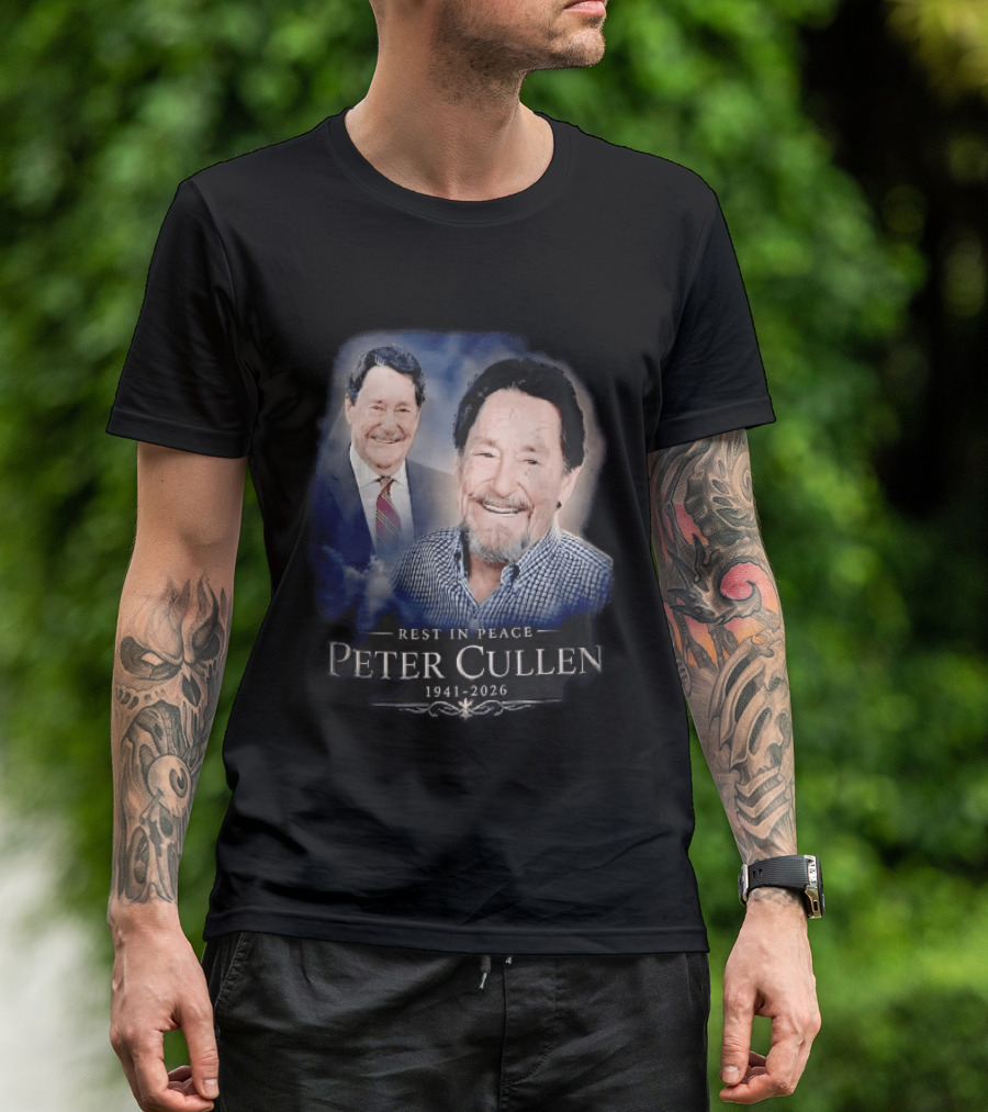 Rest In Peace Peter Cullen 1941 2026 Voice Actor T-Shirt