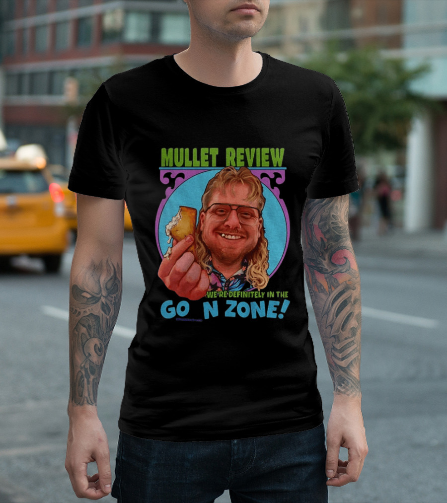Mullet Review Australian Wine Connoisseur We're Definitely In The Goon Zone T-Shirt