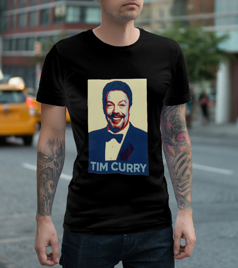 Tim Curry Iconic Obama Hope T-Shirt