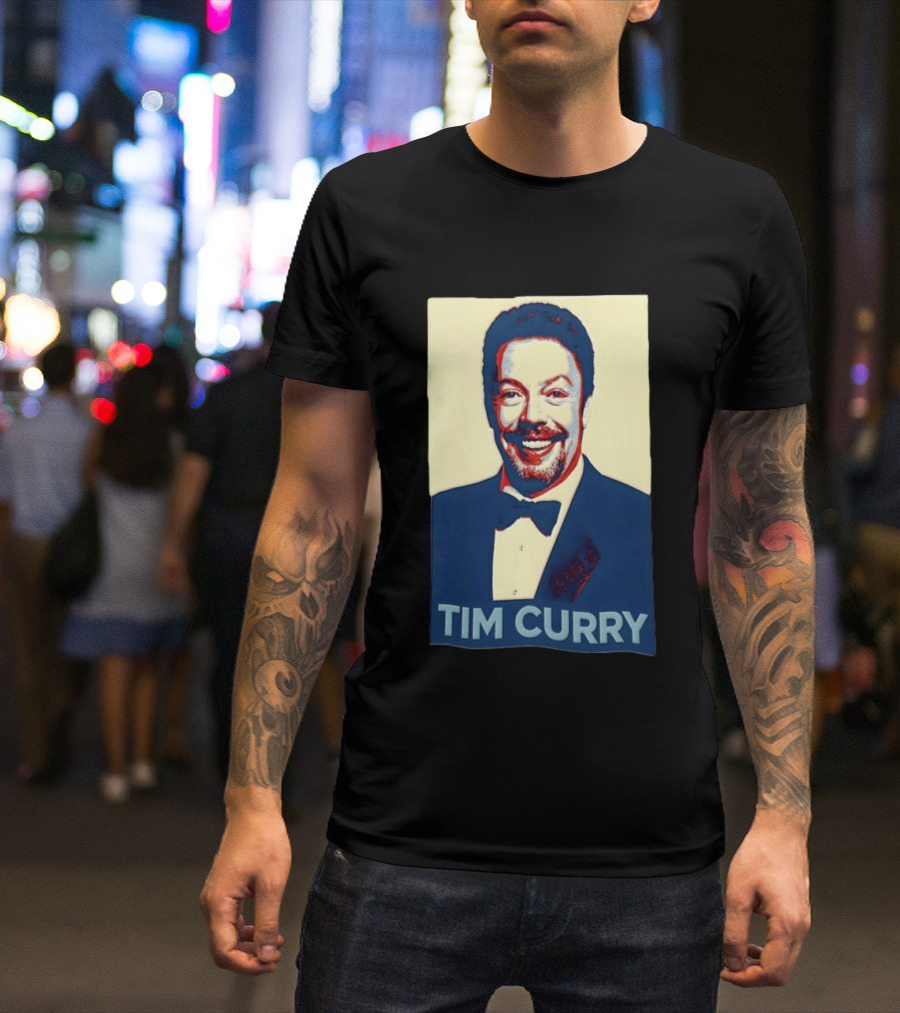 Tim Curry Iconic Obama Hope T-Shirt