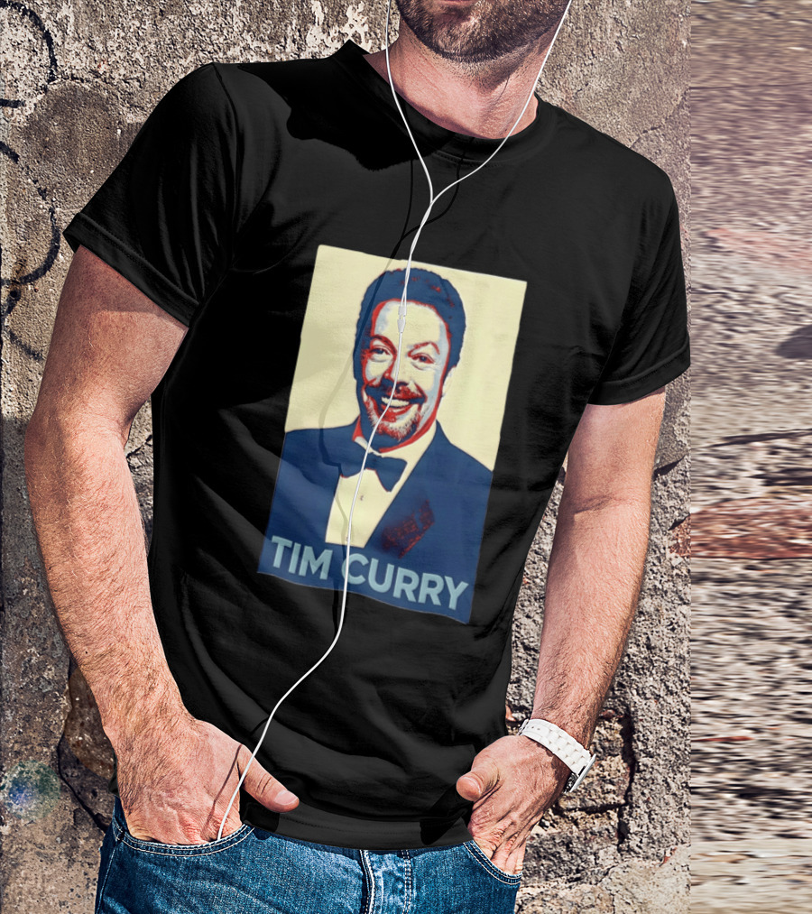 Tim Curry Iconic Obama Hope T-Shirt