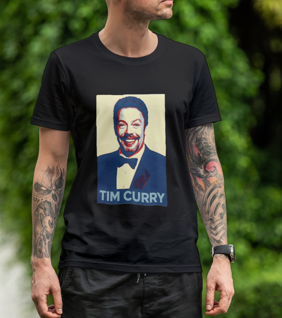 Tim Curry Iconic Obama Hope T-Shirt