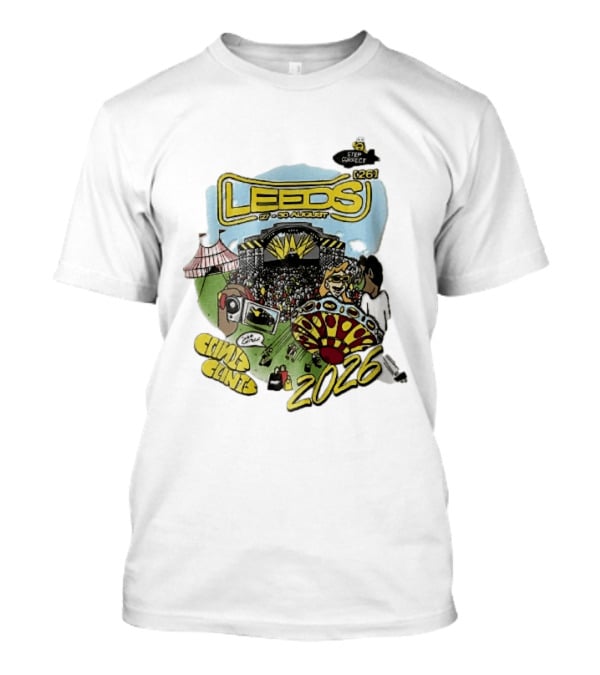 Leeds Step Correct 27 30 August 2026 Music Festival Fairground Clints Cantz T-Shirt