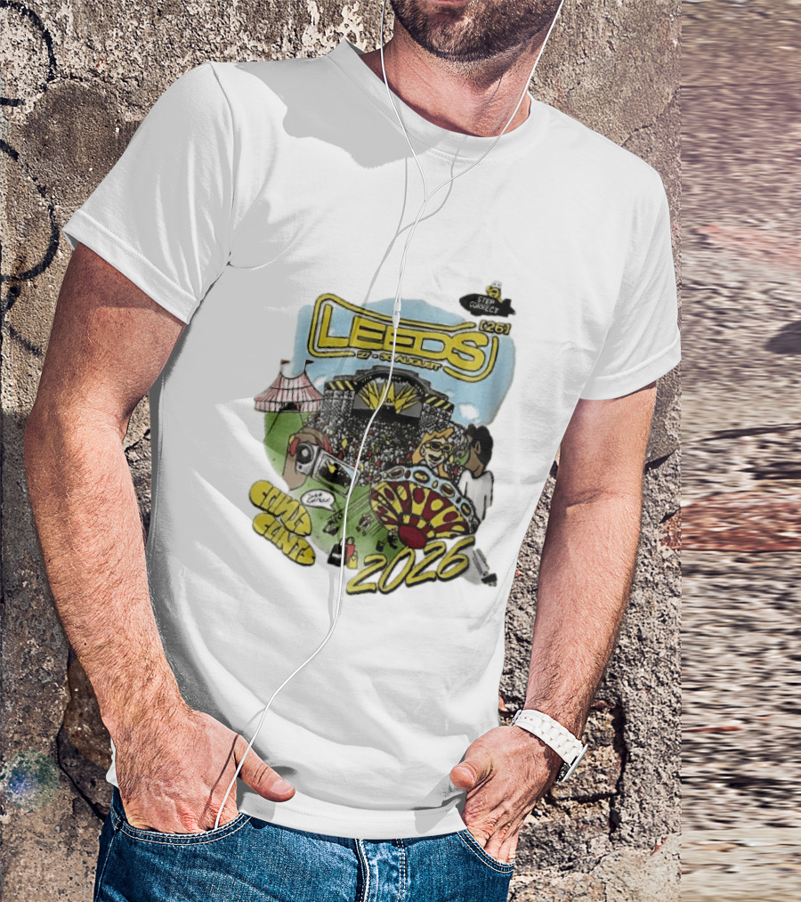 Leeds Step Correct 27 30 August 2026 Music Festival Fairground Clints Cantz T-Shirt