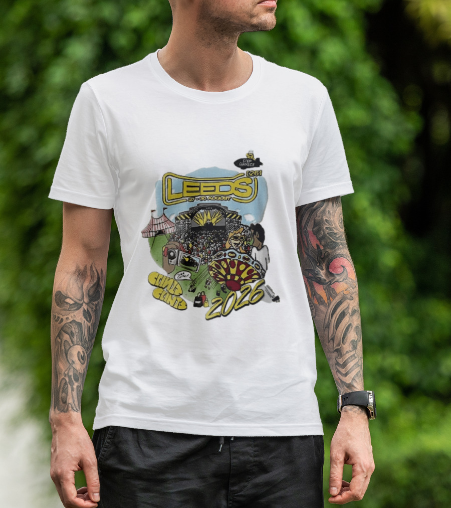 Leeds Step Correct 27 30 August 2026 Music Festival Fairground Clints Cantz T-Shirt