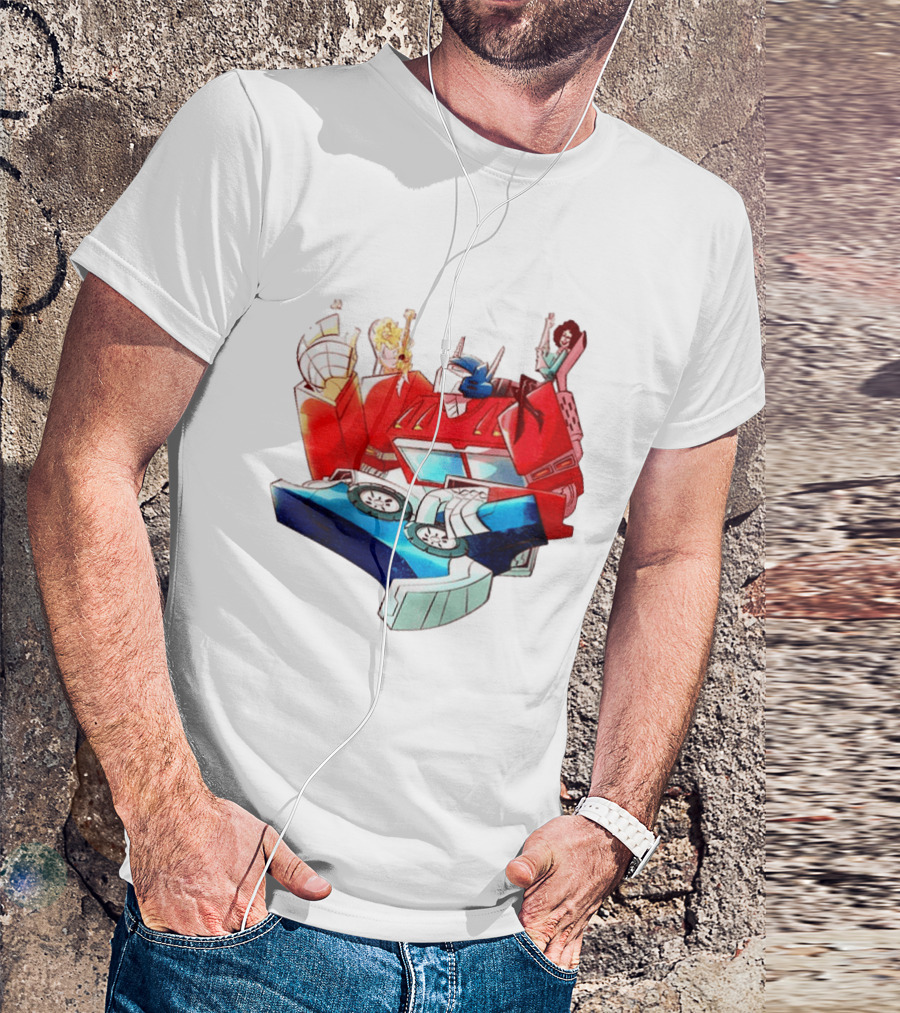 Dolly Parton Tim Curry Peter Cullen Optimus Prime T-Shirt