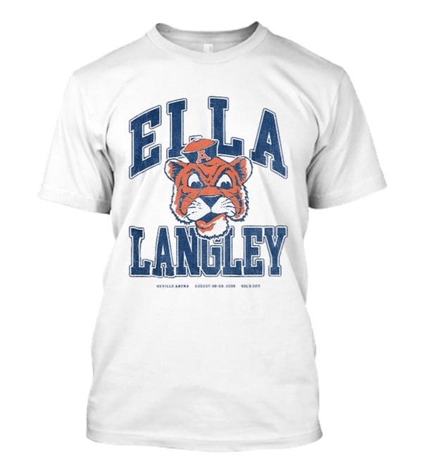 Ella Langley Auburn Tigers Neville Arena 2026 T-Shirt