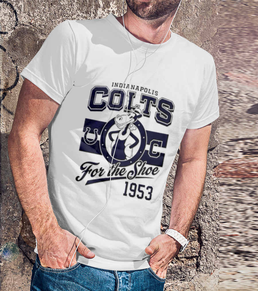 Indianapolis Colts Goofy 1953 For The Shoe T-Shirt