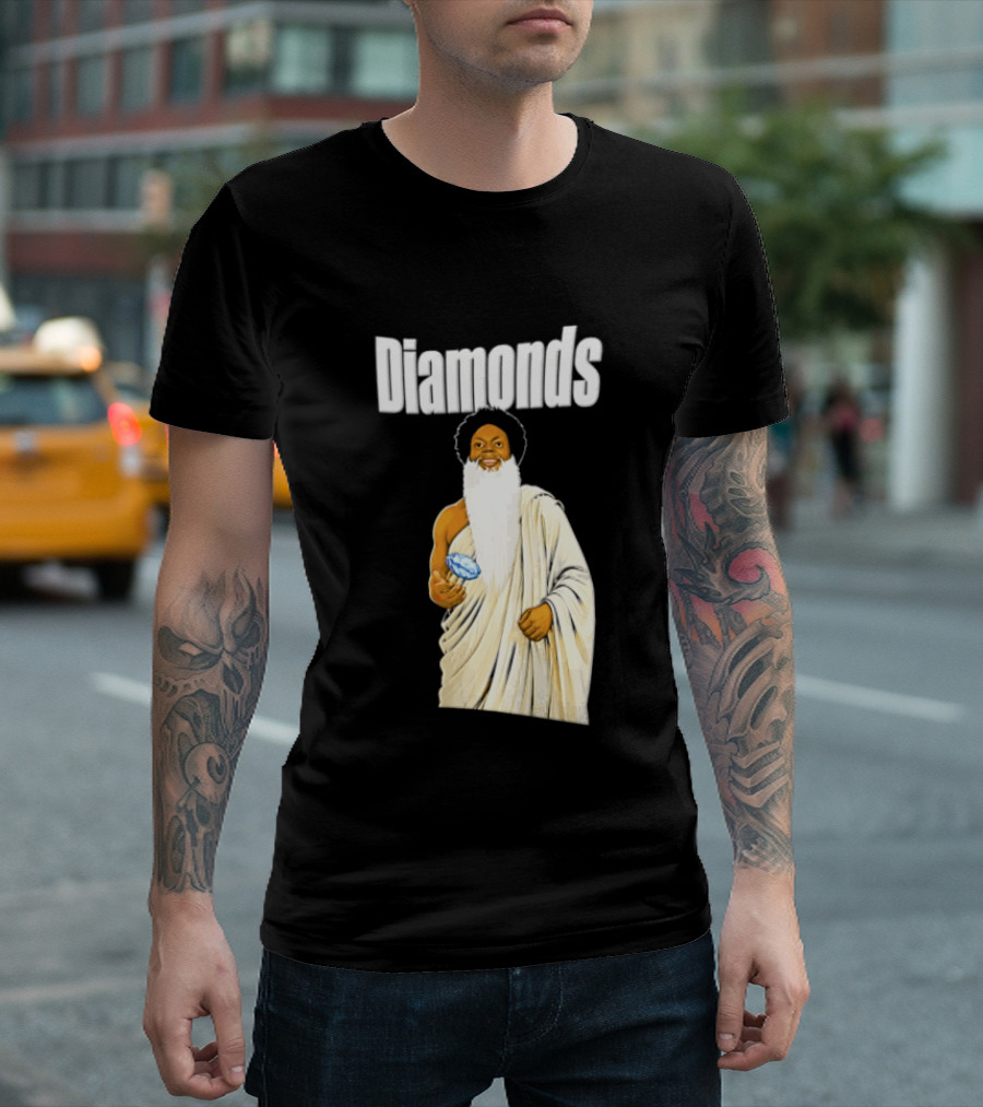 Diamonds Randy Moss Minnesota Vikings Iconic Sports Legend T-Shirt
