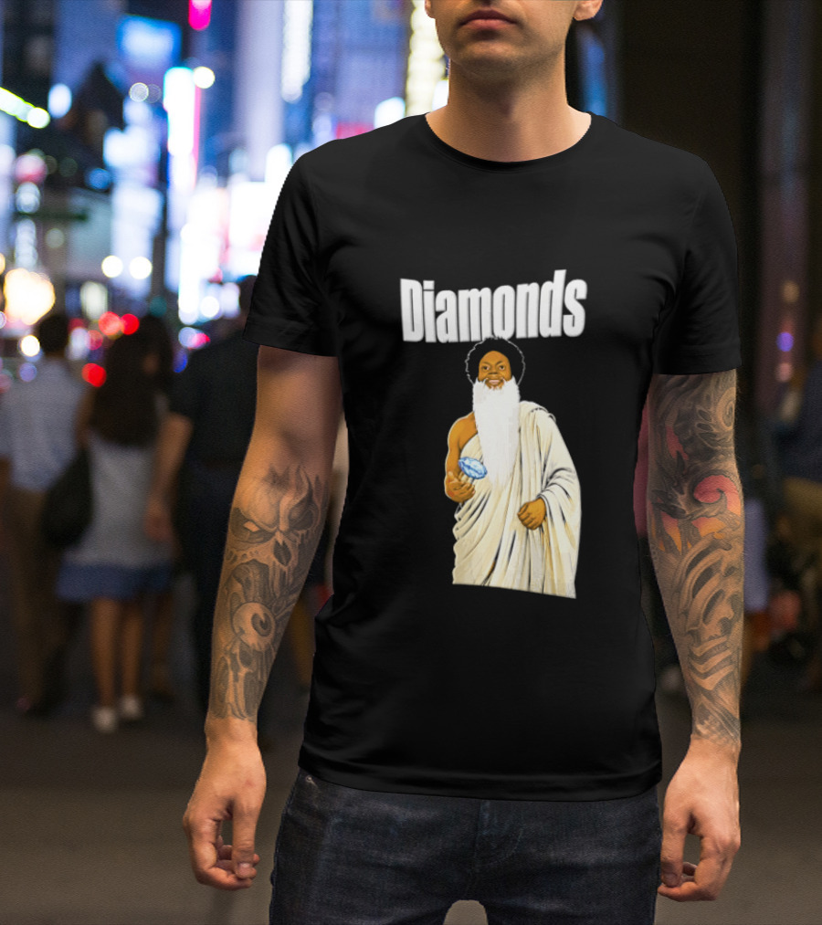 Diamonds Randy Moss Minnesota Vikings Iconic Sports Legend T-Shirt
