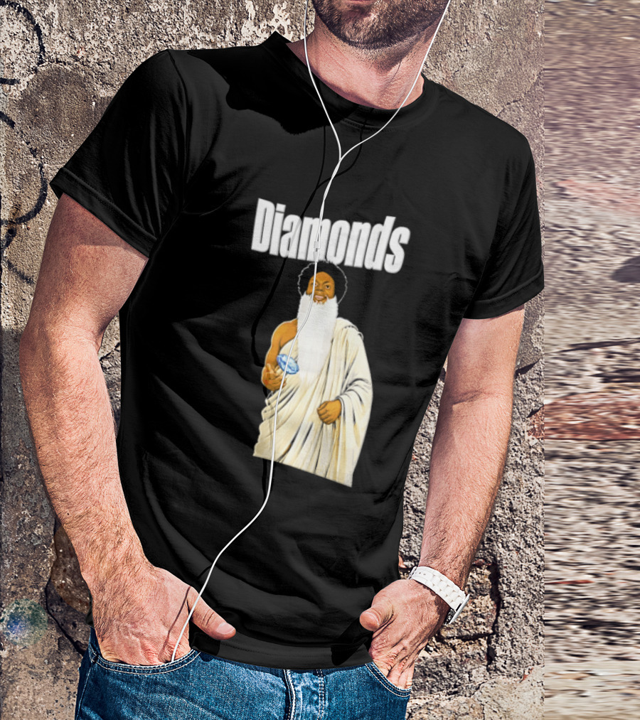 Diamonds Randy Moss Minnesota Vikings Iconic Sports Legend T-Shirt