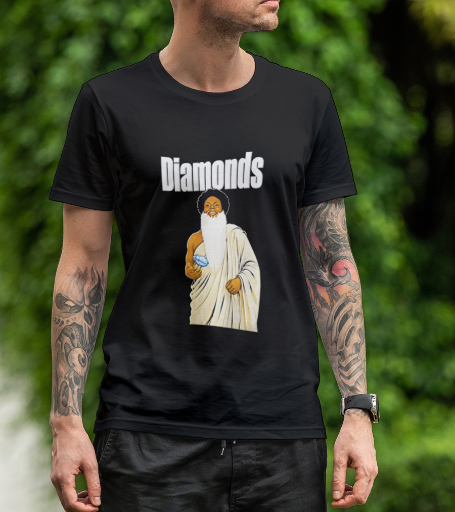Diamonds Randy Moss Minnesota Vikings Iconic Sports Legend T-Shirt