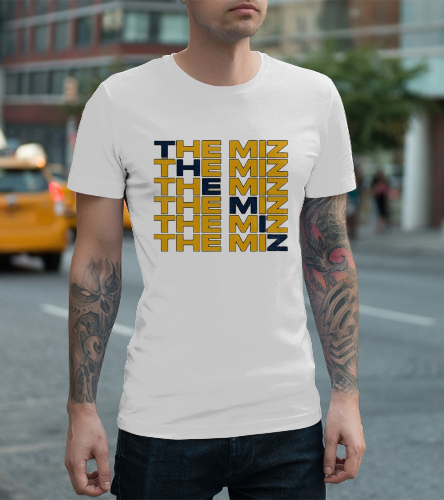 Jacob Misiorowski The Miz Milwaukee Baseball Stacked T-Shirt