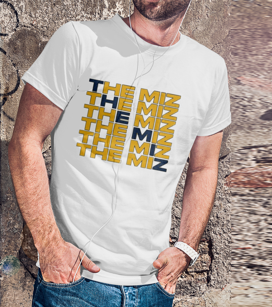 Jacob Misiorowski The Miz Milwaukee Baseball Stacked T-Shirt