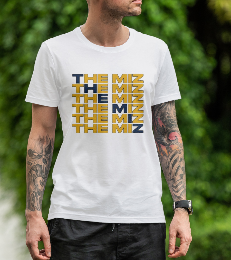Jacob Misiorowski The Miz Milwaukee Baseball Stacked T-Shirt