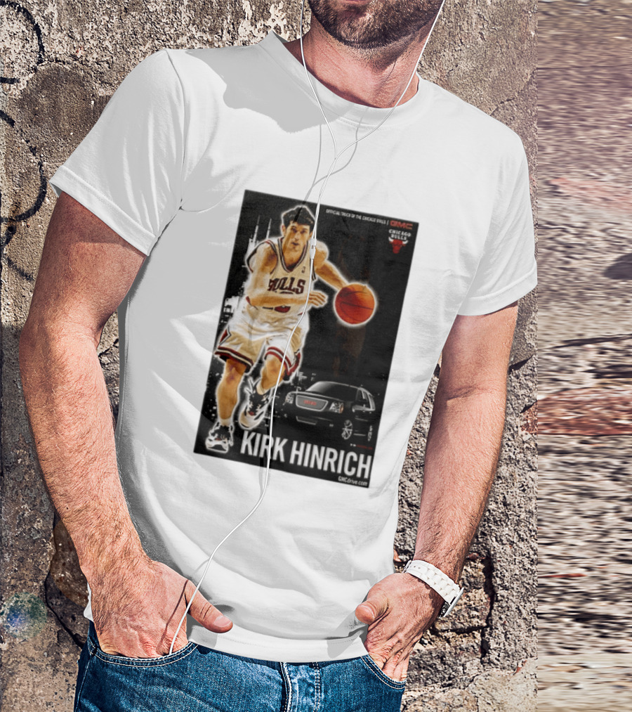 Kirk Hinrich Chicago Bulls GMC Basketball Action T-Shirt