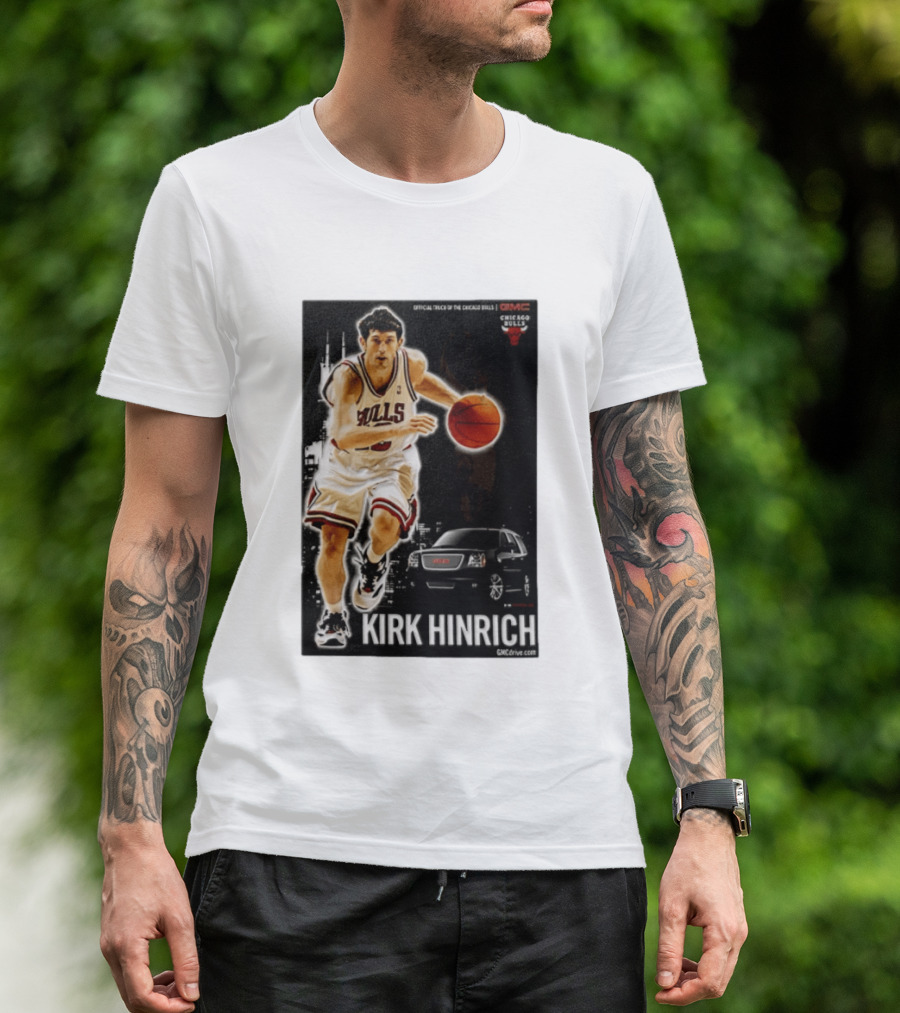 Kirk Hinrich Chicago Bulls GMC Basketball Action T-Shirt