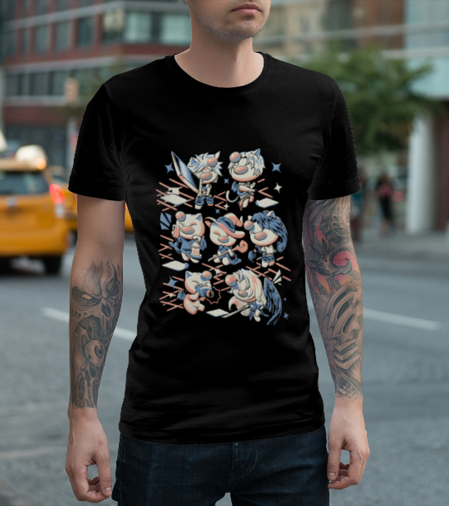 Final Fantasy Cosplay Contest Kupo Mog Moogle Characters T-Shirt