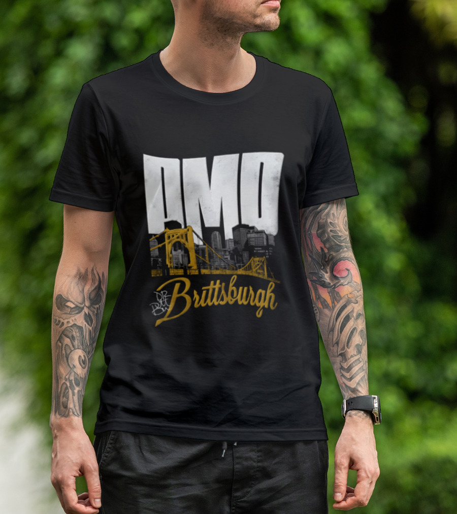 DMO Britt Baker Brittsburgh City Skyline Bridge T-Shirt