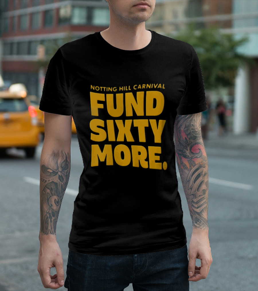 Notting Hill Carnival Fund Sixty More Celebration T-Shirt