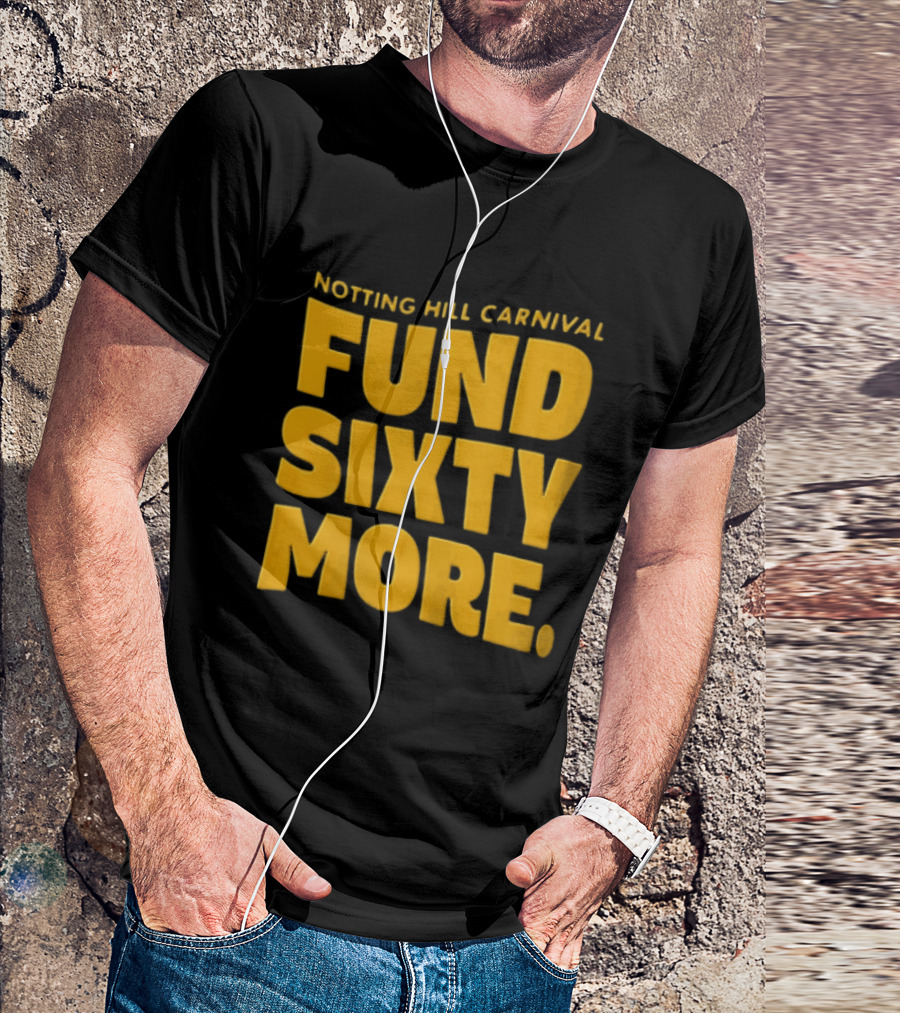 Notting Hill Carnival Fund Sixty More Celebration T-Shirt