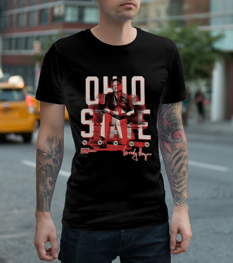 Ohio State Buckeyes Woody Hayes Coach T-Shirt