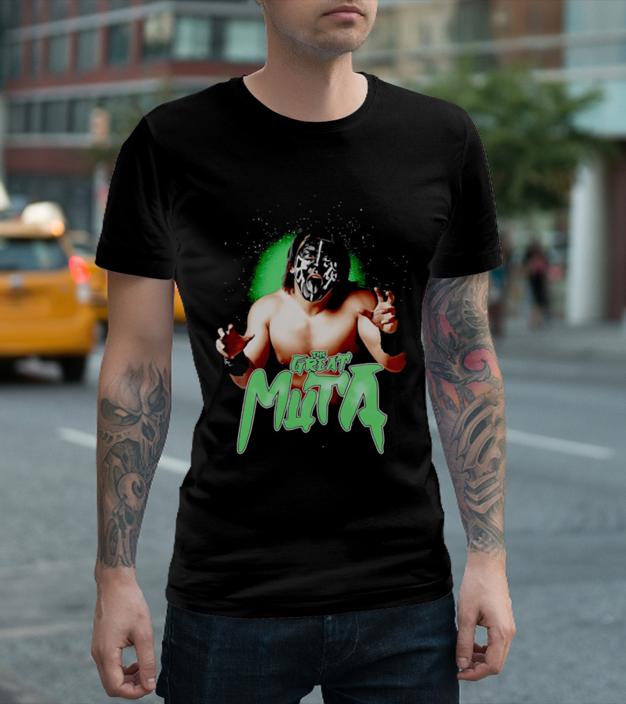 Great Muta Wrestling Legend Face Paint T-Shirt