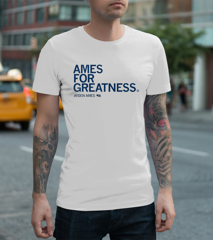 Ames For Greatness Ayden Ames Creighton Bluejays Number 9 T-Shirt