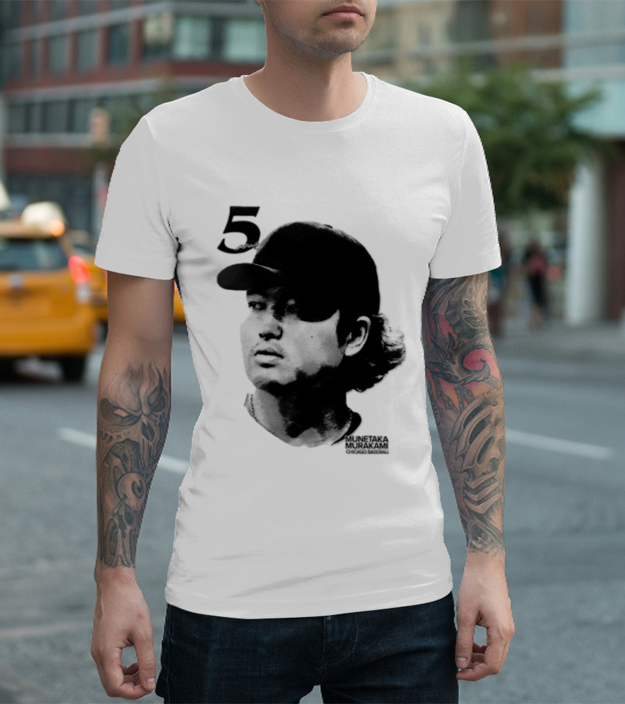 Munetaka Murakami Chicago Baseball Lineage Series 5 T-Shirt