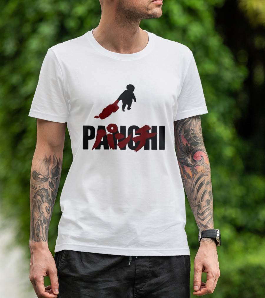 Panchi Monkey Teddy Bear Japanese T-Shirt