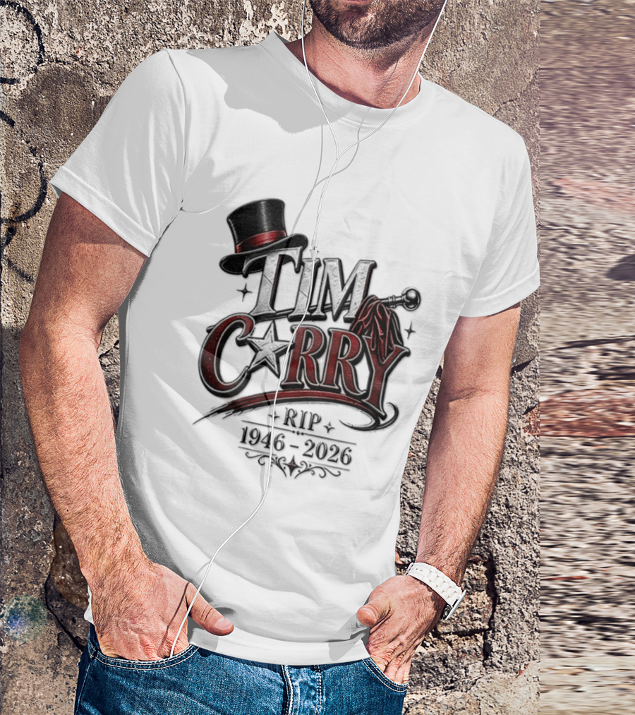 Tim Curry RIP 1946 2026 Top Hat And Cape T-Shirt