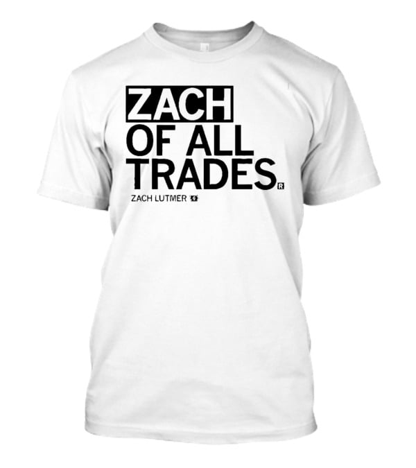 Zach Of All Trades Zach Lutmer Iowa Hawkeyes T-Shirt