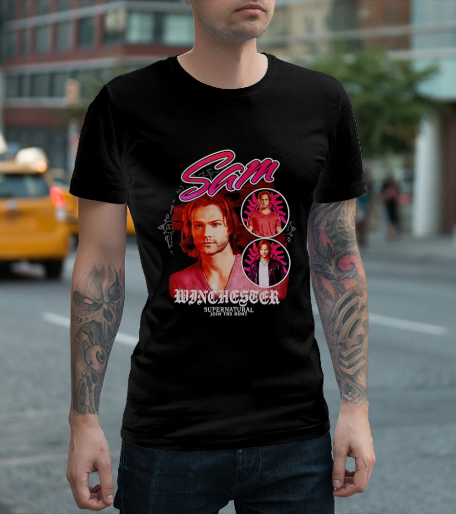 Sam Winchester Supernatural Join The Hunt T-Shirt