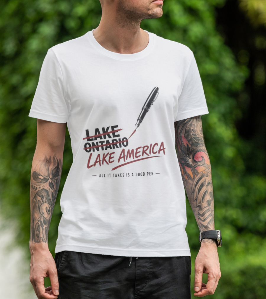 Lake America Ask Me There Is A Good Bar T-Shirt