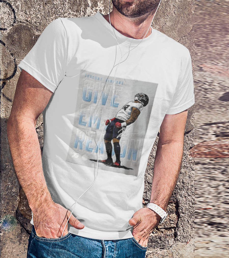 Tennessee Titans Give Em A Reason Jeffery Simmons 98 Flexing T-Shirt