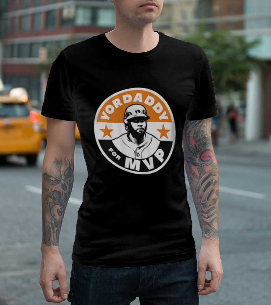 Yordan Alvarez Yordaddy MVP Baseball Star T-Shirt