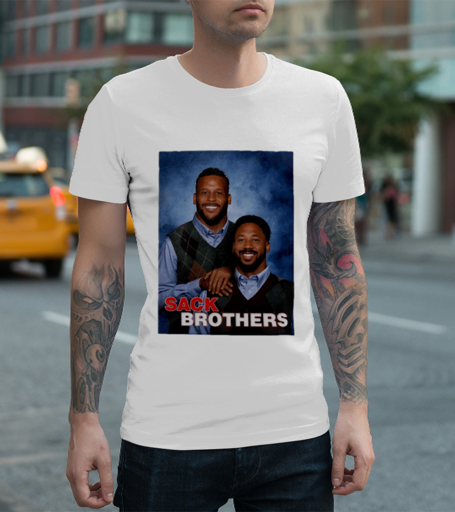Aaron Donald Myles Garrett Sack Brothers Step Brothers T-Shirt