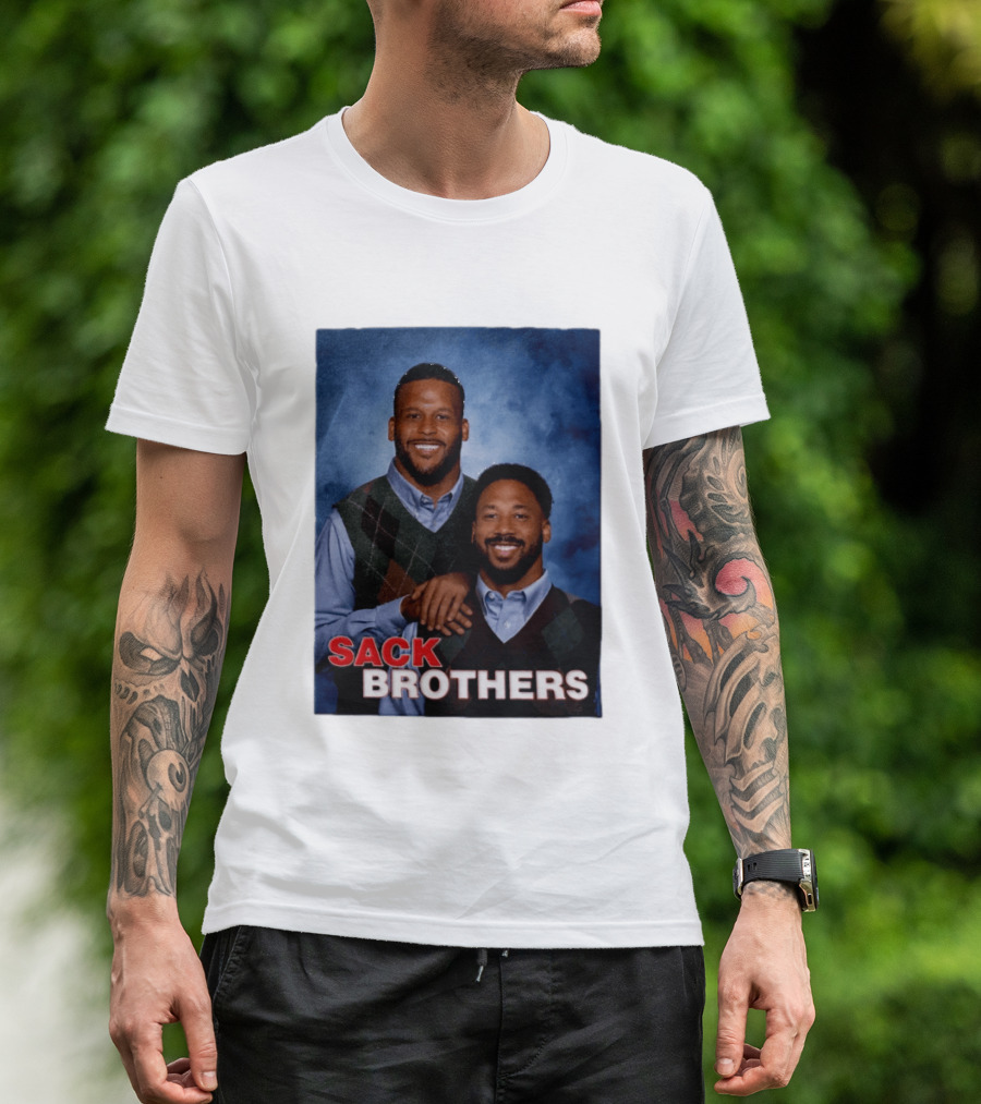 Aaron Donald Myles Garrett Sack Brothers Step Brothers T-Shirt