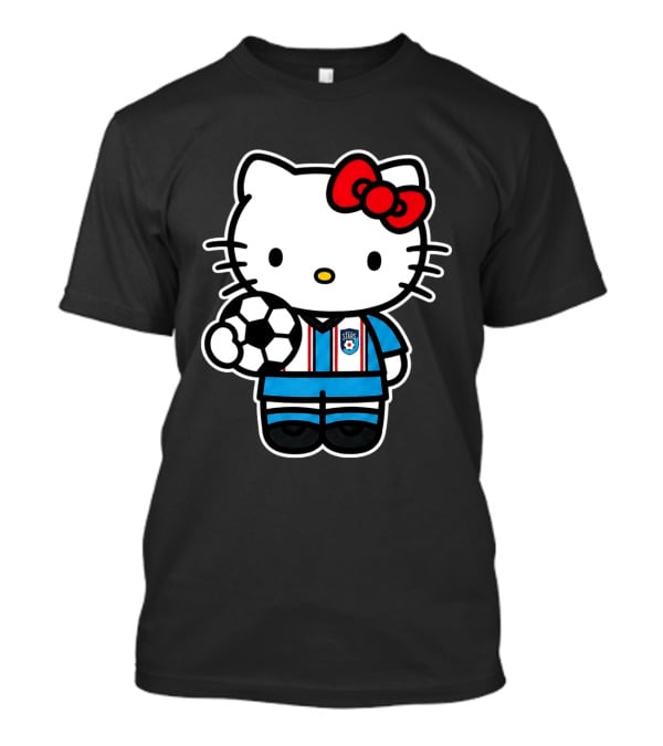 Hello Kitty Chicago Soccer Stars Team Collaboration T-Shirt