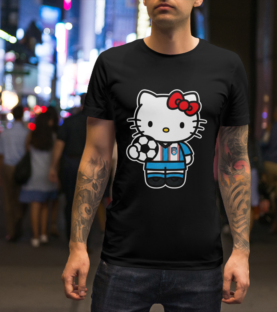 Hello Kitty Chicago Soccer Stars Team Collaboration T-Shirt