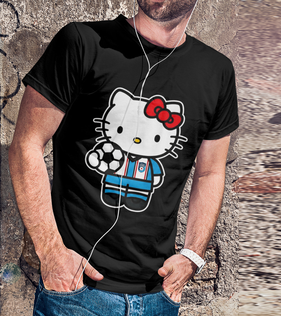 Hello Kitty Chicago Soccer Stars Team Collaboration T-Shirt