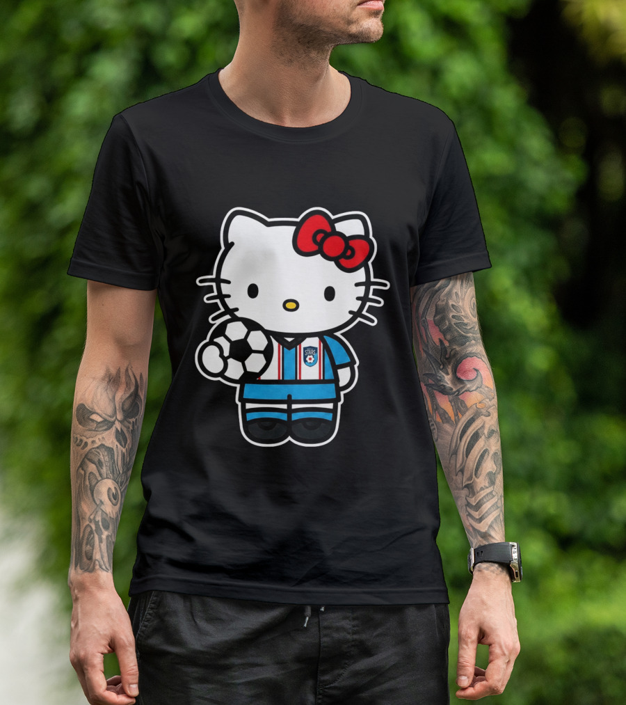 Hello Kitty Chicago Soccer Stars Team Collaboration T-Shirt