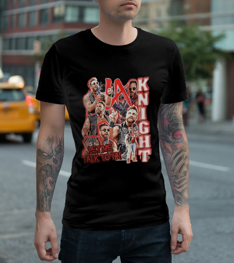 LA Knight Let Me Talk To Ya WWE Superstar T-Shirt