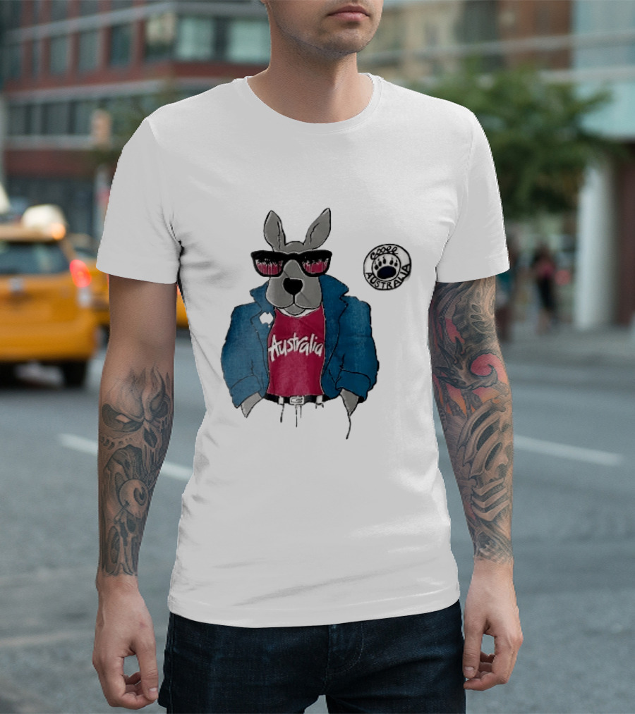 Australia Kangaroo Cool Coogee T-Shirt
